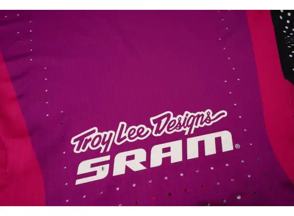 Troy Lee Designs x SRAM Sprint Ultra pánsky dres s dlhým rukávom Radioscape Fuchsia