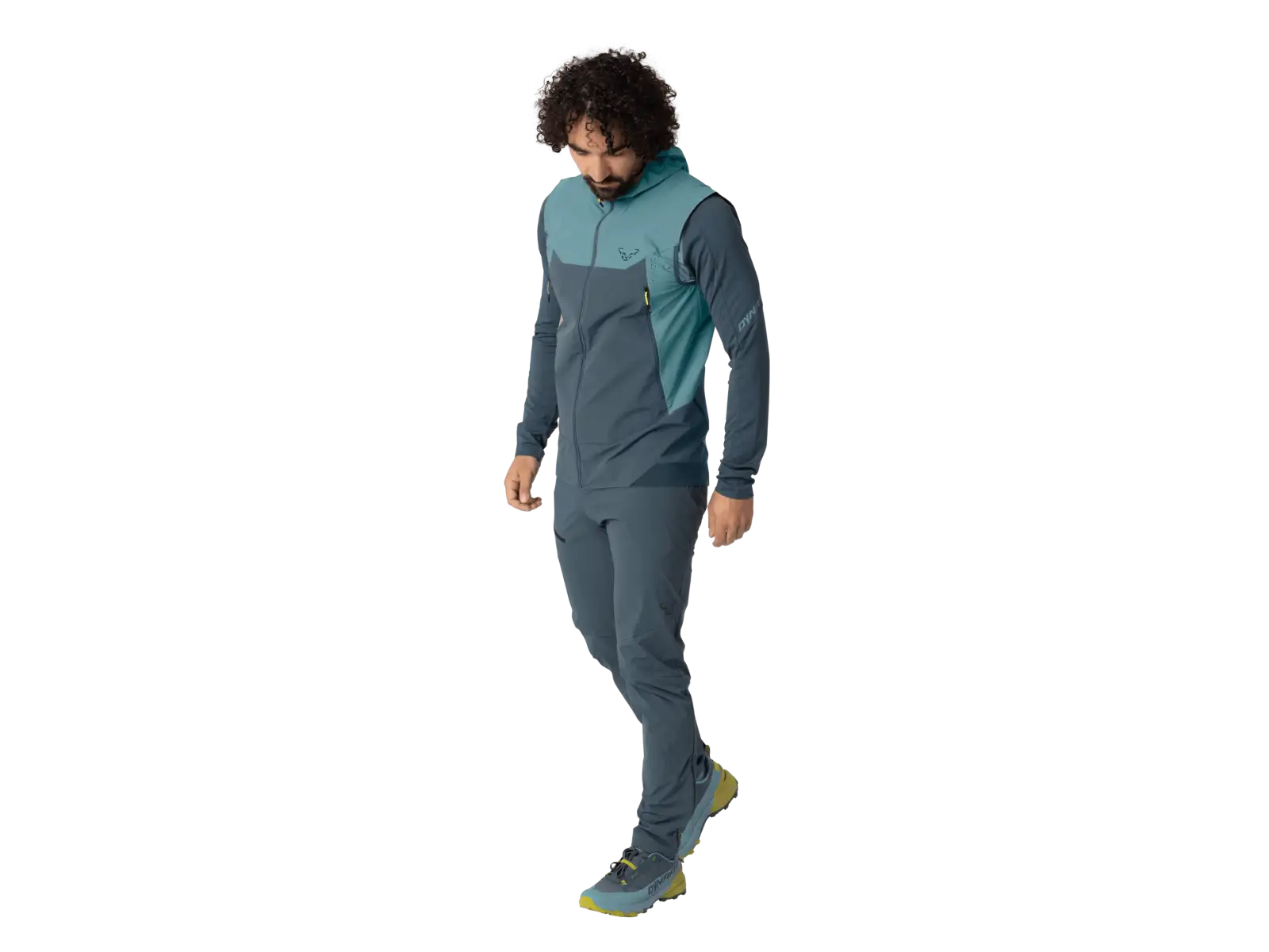 Dynafit Transalper Dynastretch pánska vesta Smoke Blue