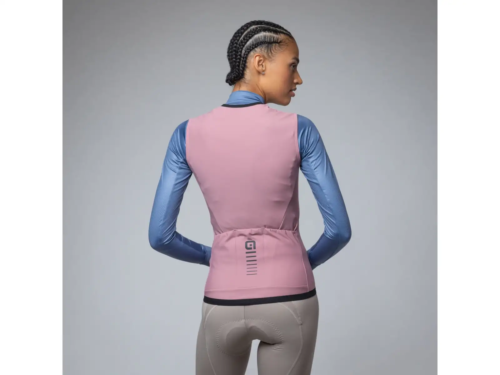 Alé PR-E Thermo 2.0 dámska cyklistická vesta Antique Pink