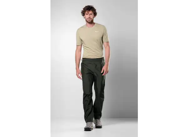 Salewa Puez PTX pánske nohavice dark olive