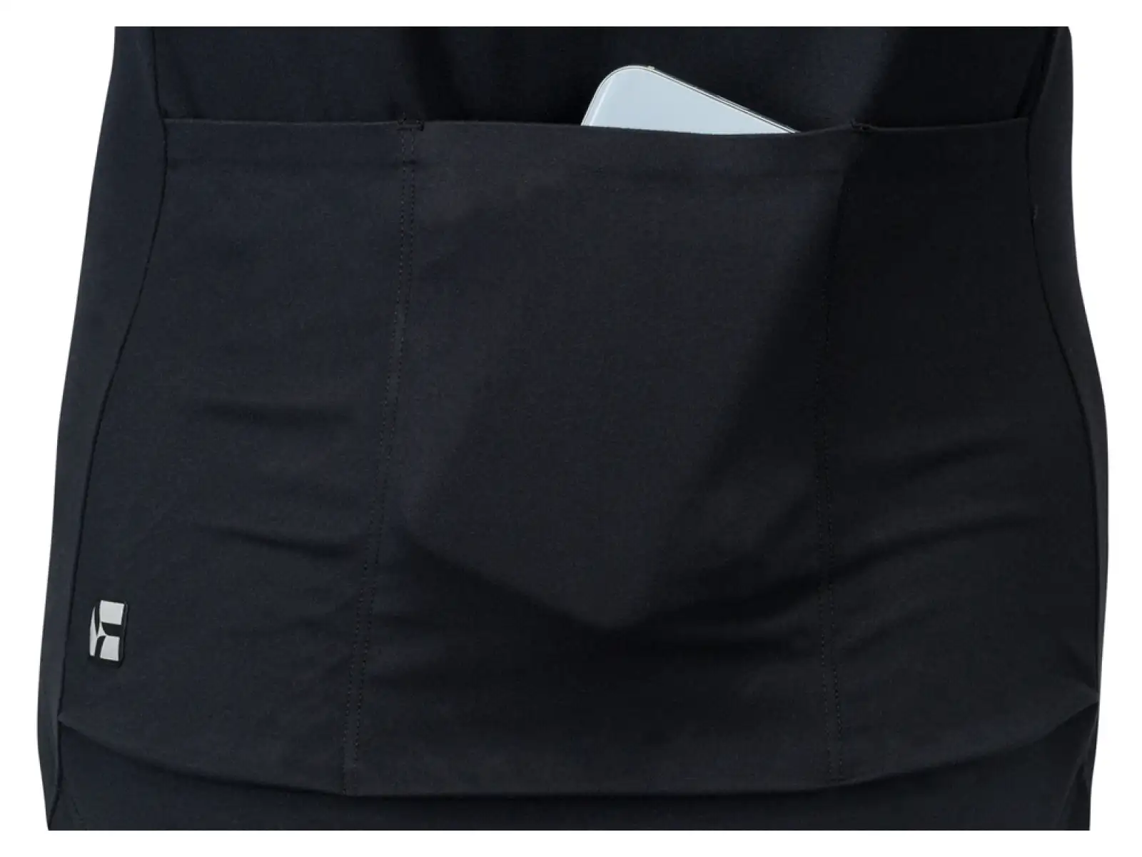 Silvini Varano pánsky dres s dlhým rukávom black/white