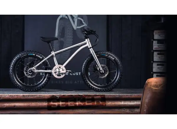 Early Rider Seeker X16 detský bicykel Brushed Aluminium