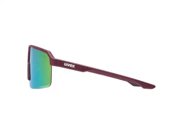 Uvex Ramp slnečné okuliare Burgundy Matt/Mirror Rose