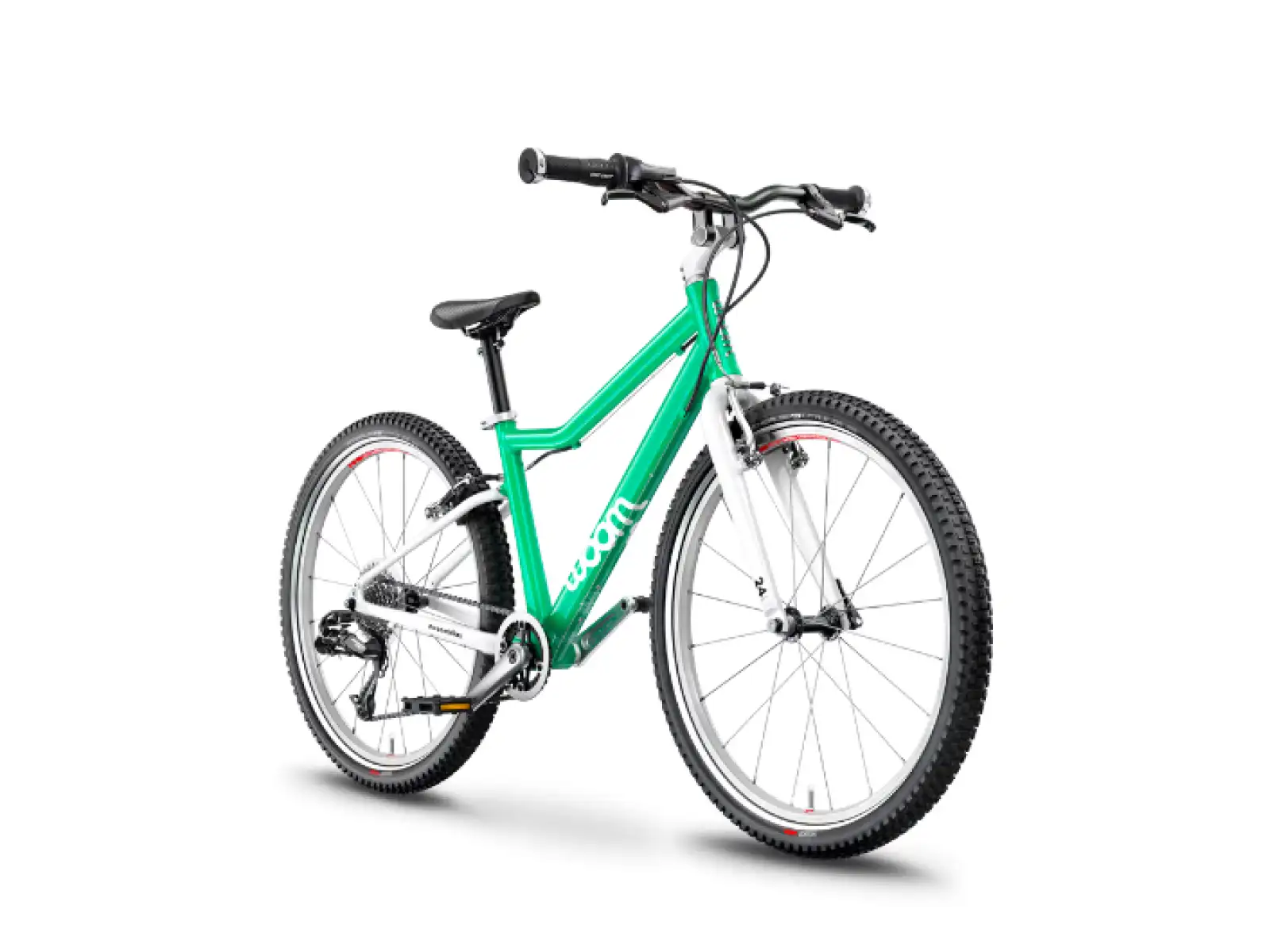 Woom 5 Mint Green 24 detský bicykel