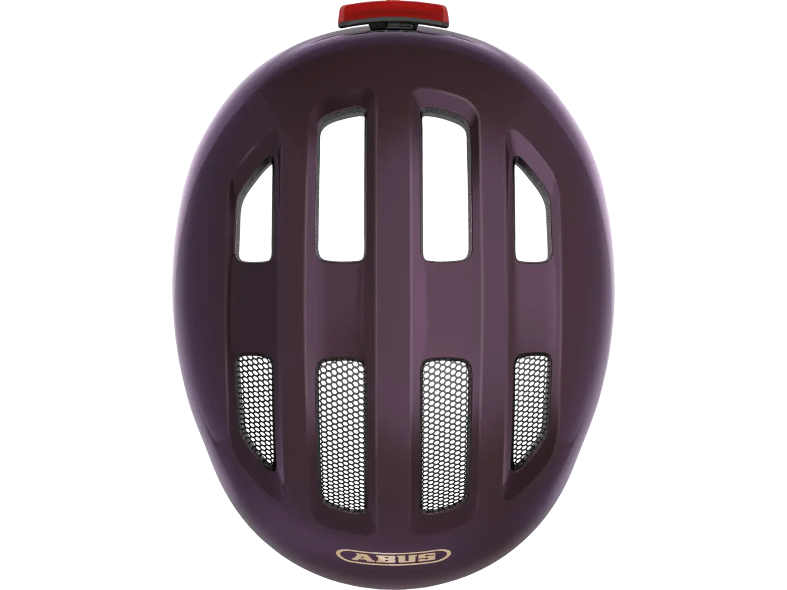 Abus Smiley 3.0 ACE LED detská prilba Royal Purple