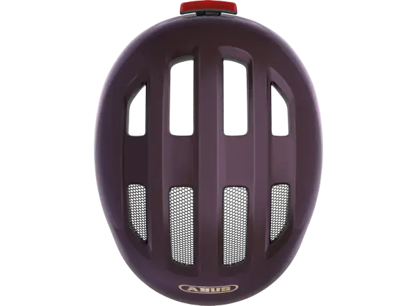 Abus Smiley 3.0 ACE LED detská prilba Royal Purple