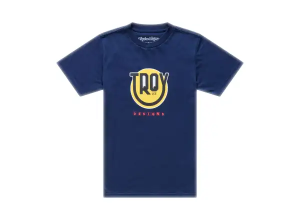 Troy Lee Designs Happy Dayz detské tričko s krátkym rukávom Navy