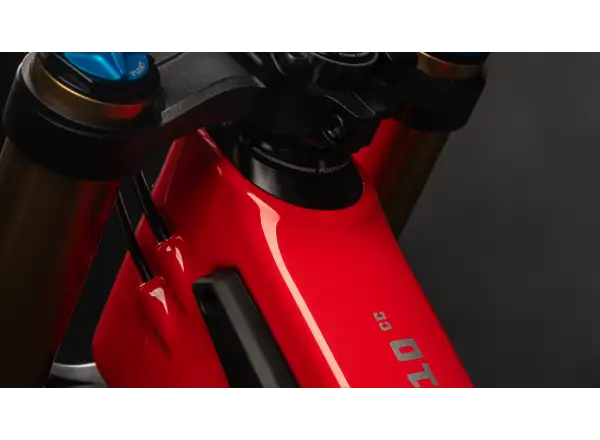 Santa Cruz V10 8 CC MX 27 DH S zjazdový bicykel Gloss Liquid Blue