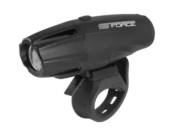 Force Shark 700LM USB predné svetlo čierna