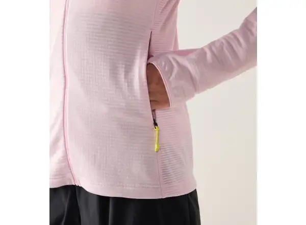 Haglöfs L.I.M Mid Multi Hood dámska mikina s kapucňou Fresh Pink