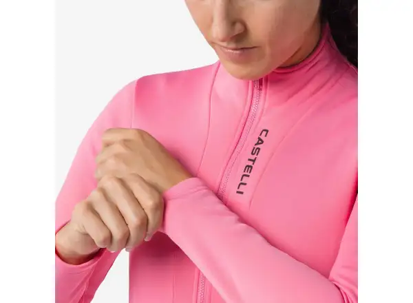 Castelli Sinergia 3 dámsky dres dlhý rukáv Rosa giro