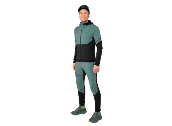 Dynafit Alpine Hybrid bežecká bunda pánska Atlantic