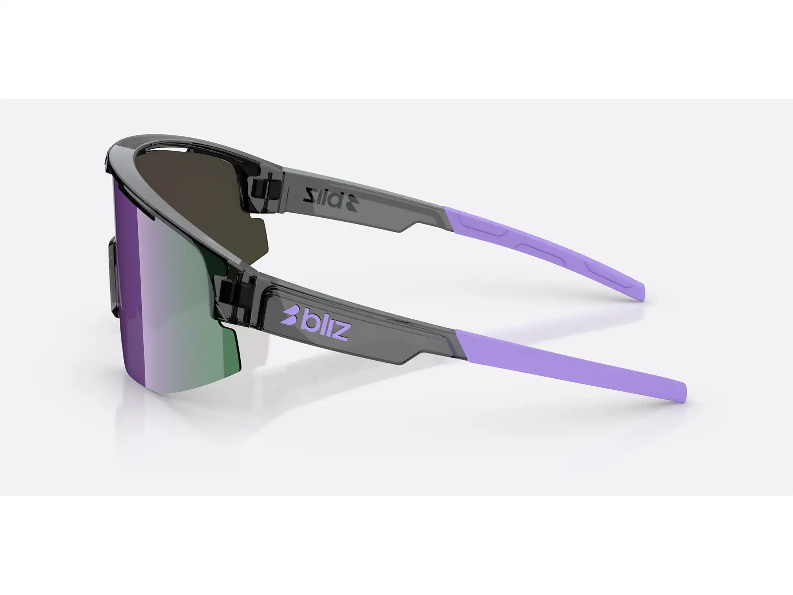Bliz Matrix Small slnečné okuliare Crystal Black/Grey Purple Multi