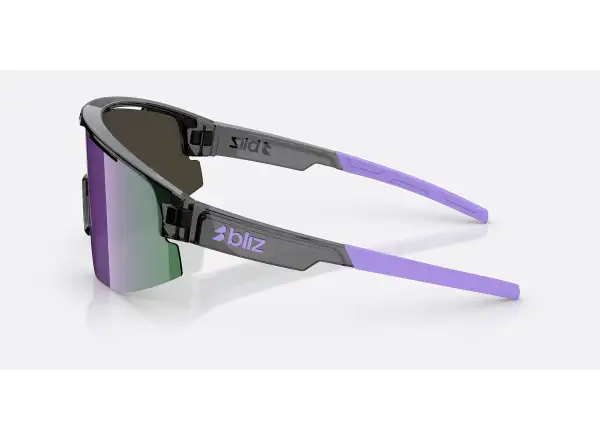 Bliz Matrix Small slnečné okuliare Crystal Black/Grey Purple Multi