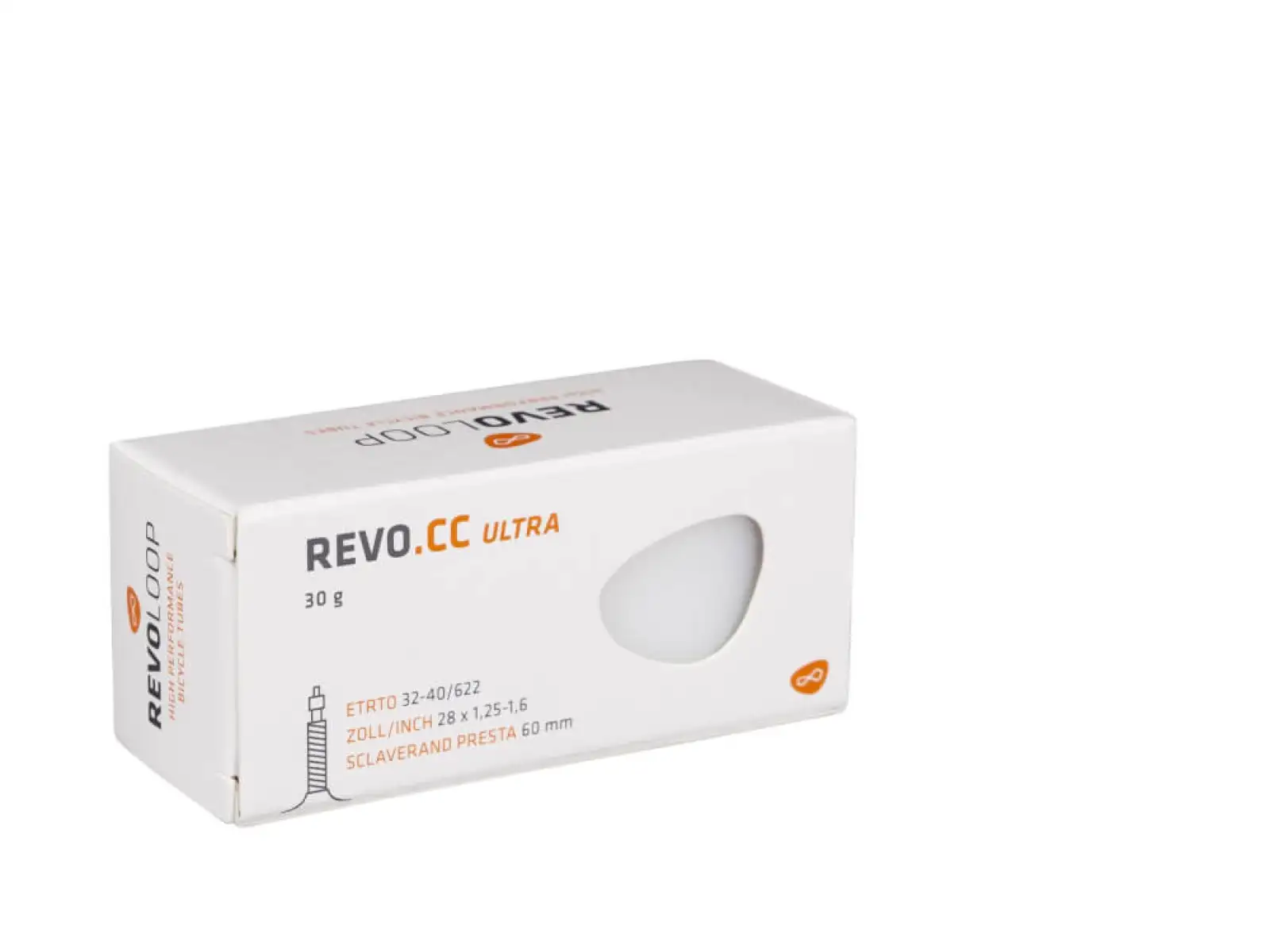 Revoloop CC Ultra gravel/teking duša 32/40-622 FV60 gal. ventil