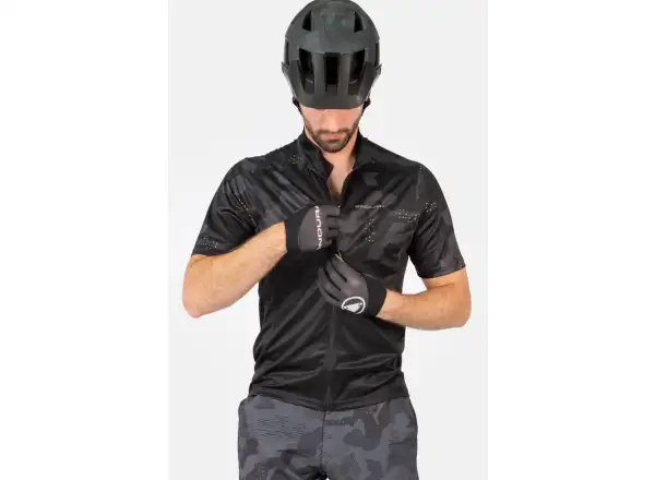 Endura Hummvee Ray S/S Pánsky dres s krátkym rukávom Black