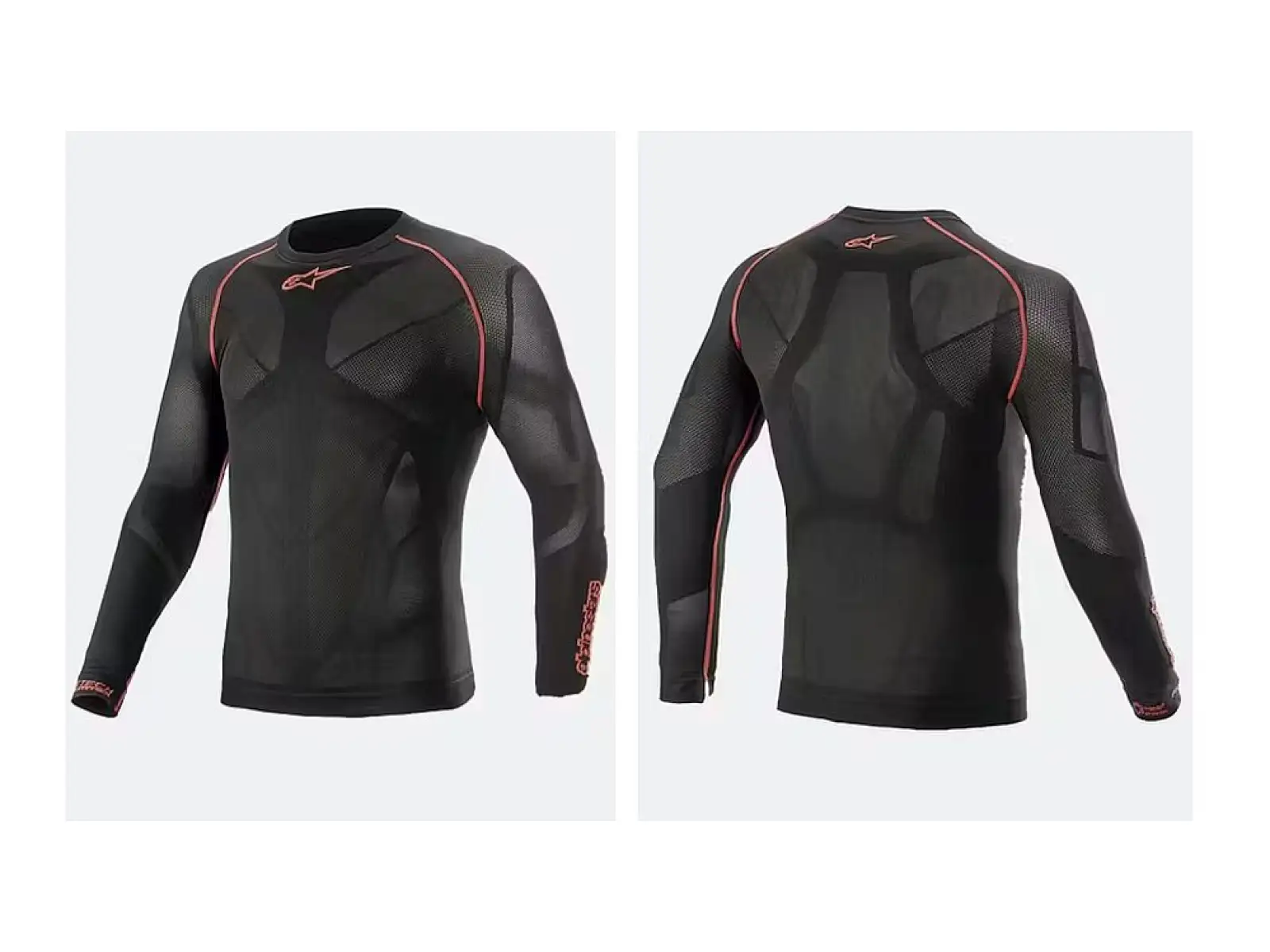 Alpinestars Ride Tech V2 pánsky dres dlhý rukáv black/red XS-S