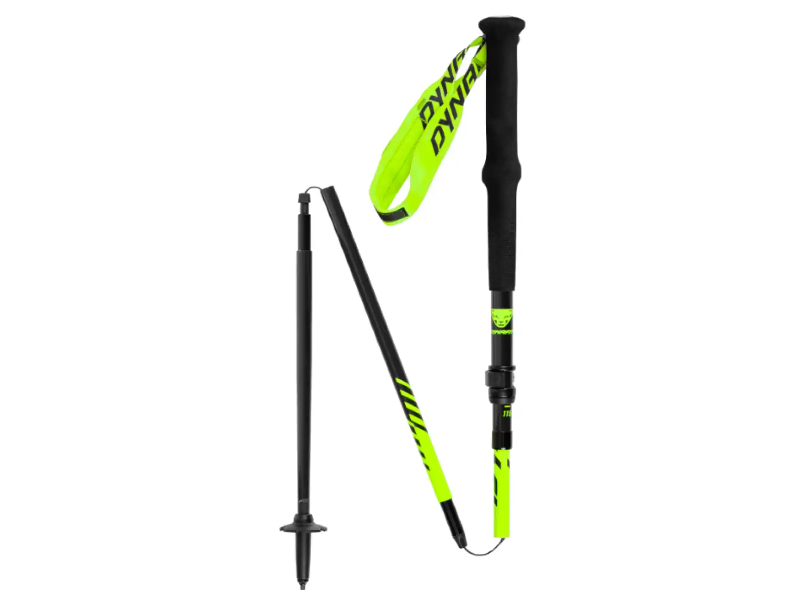 Dynafit Ultra Pro bežecké skladacie palice Fluo Yellow