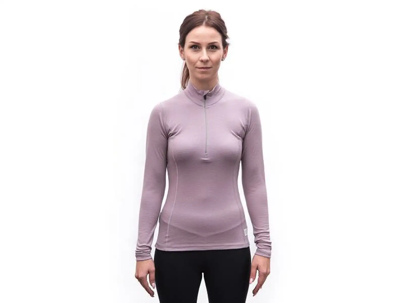 Sensor Merino DF dámske tričko dlhý rukáv Mystic Violet