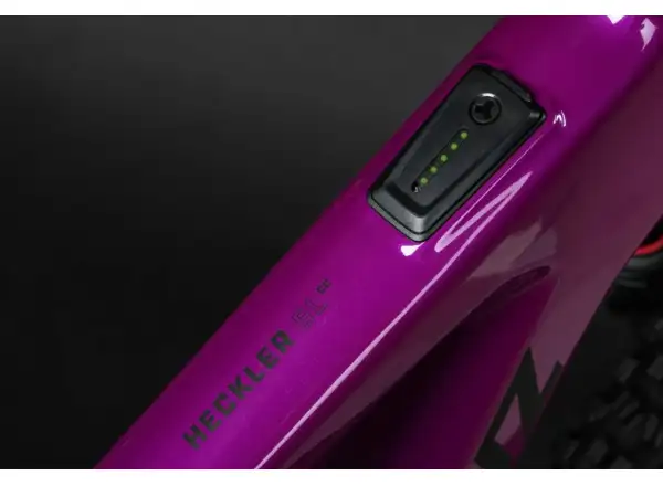 Santa Cruz Heckler SL 1 C R celoodpružený elektrobicykel Gloss Magenta