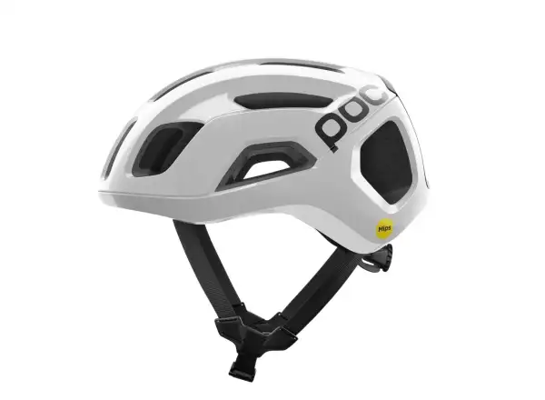 POC Ventral Air MIPS cestná prilba Hydrogen White/Uranium Black Matt/Logo
