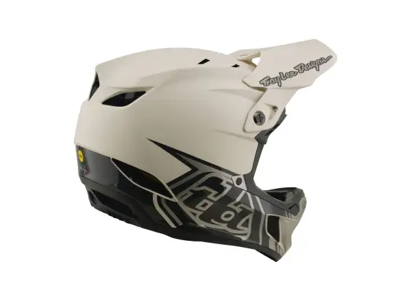 Troy Lee Designs D4 Composite MIPS prilba Stealth Pumice
