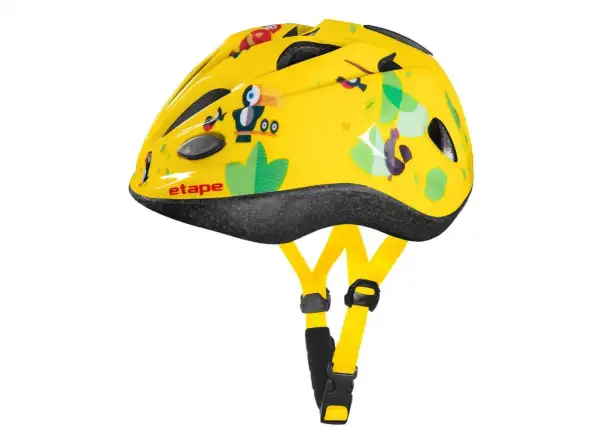 Etape Pony detská cyklistická prilba žltá