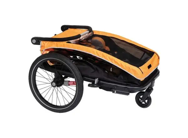 XLC DUOs BS-C10 dvojmiestny závesný vozík 20" Marigold/Anthrazit