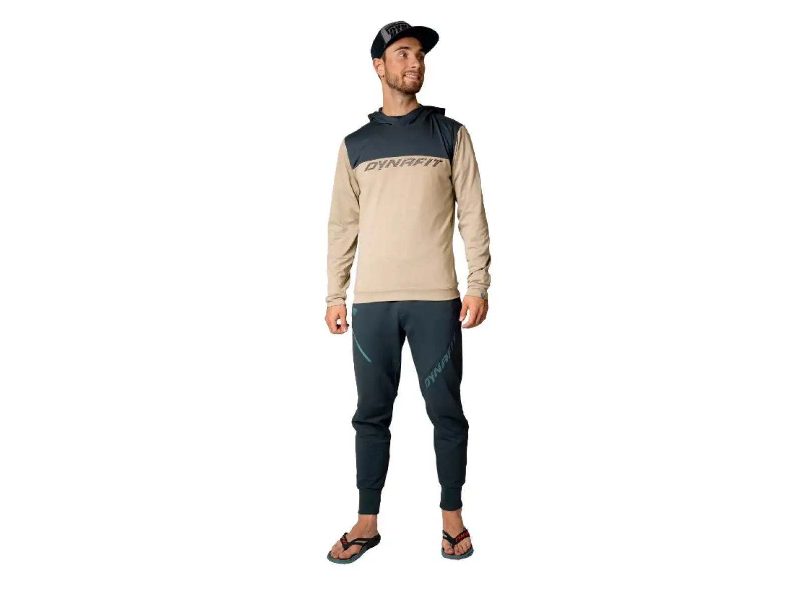Dynafit 24/7 Drirelease® Hoody pánska mikina Rock Khaki
