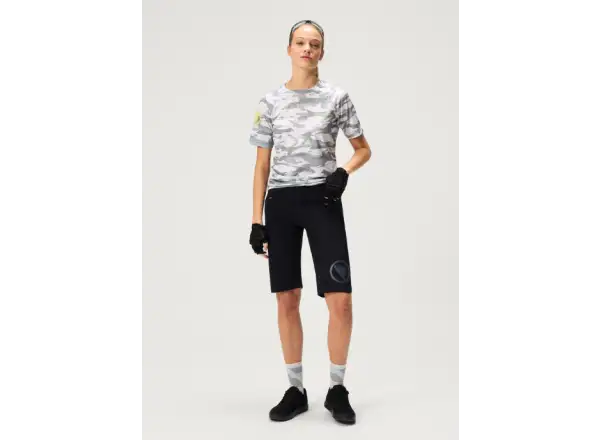 Endura LTD Mountain Camo dámsky dres krátky rukáv Haar Grey