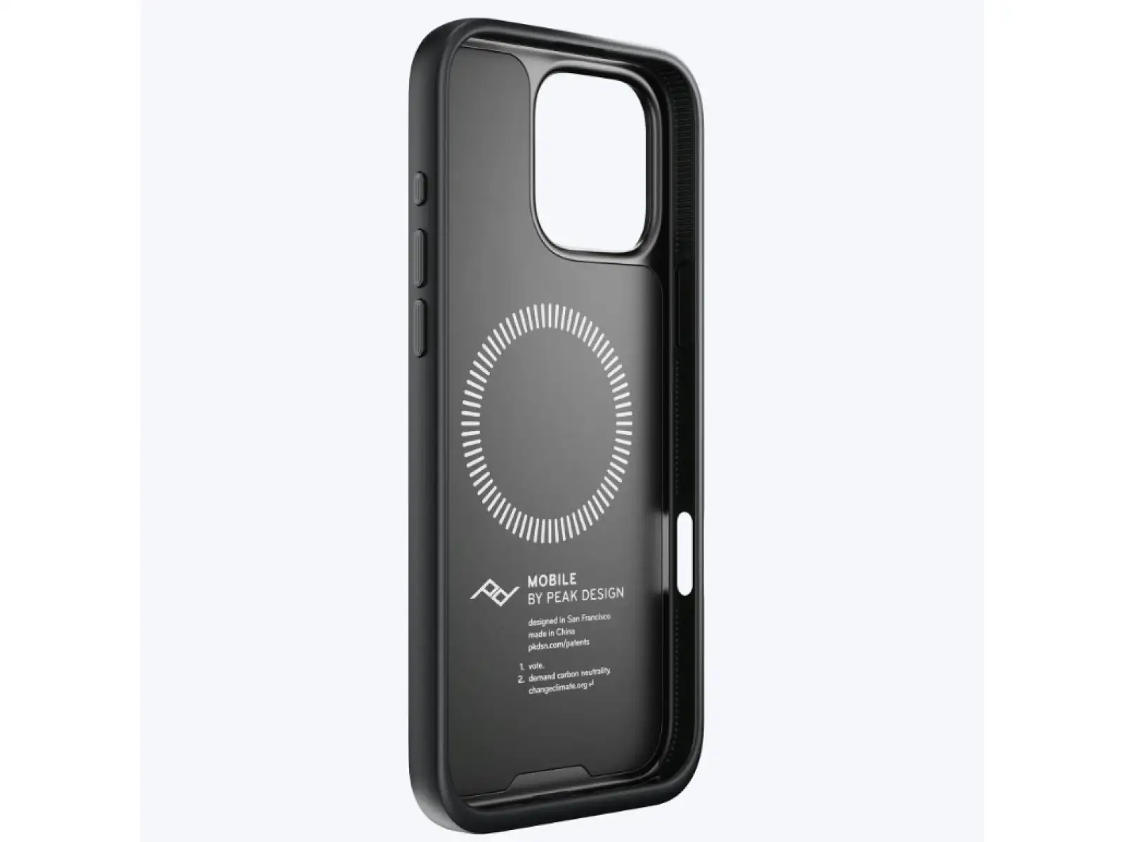 Peak Design Mobile Everyday Clarino Case iPhone 16 Pro Max obal na mobil čierny