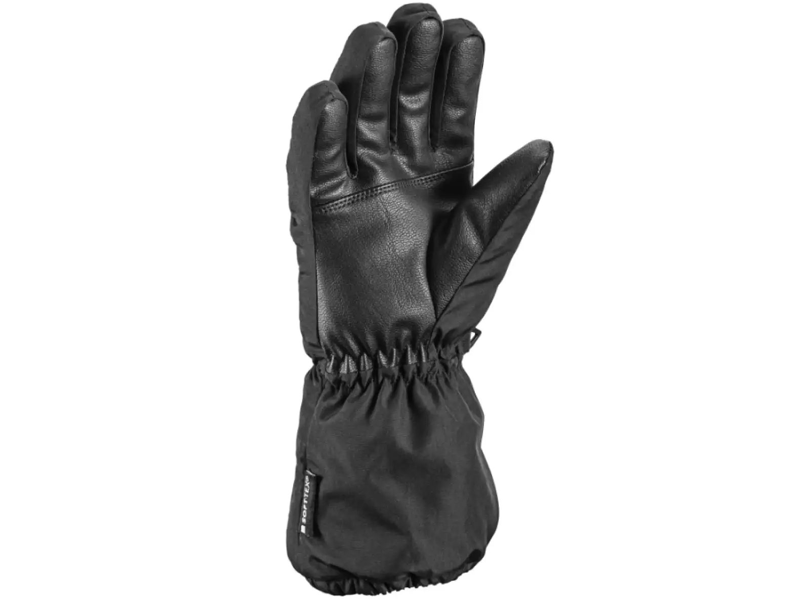 Leki Nevio Junior detské zjazdové rukavice Black