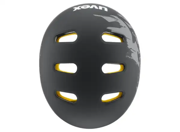 Uvex Kid 4 Style Mips detská prilba Dirt Black Matt
