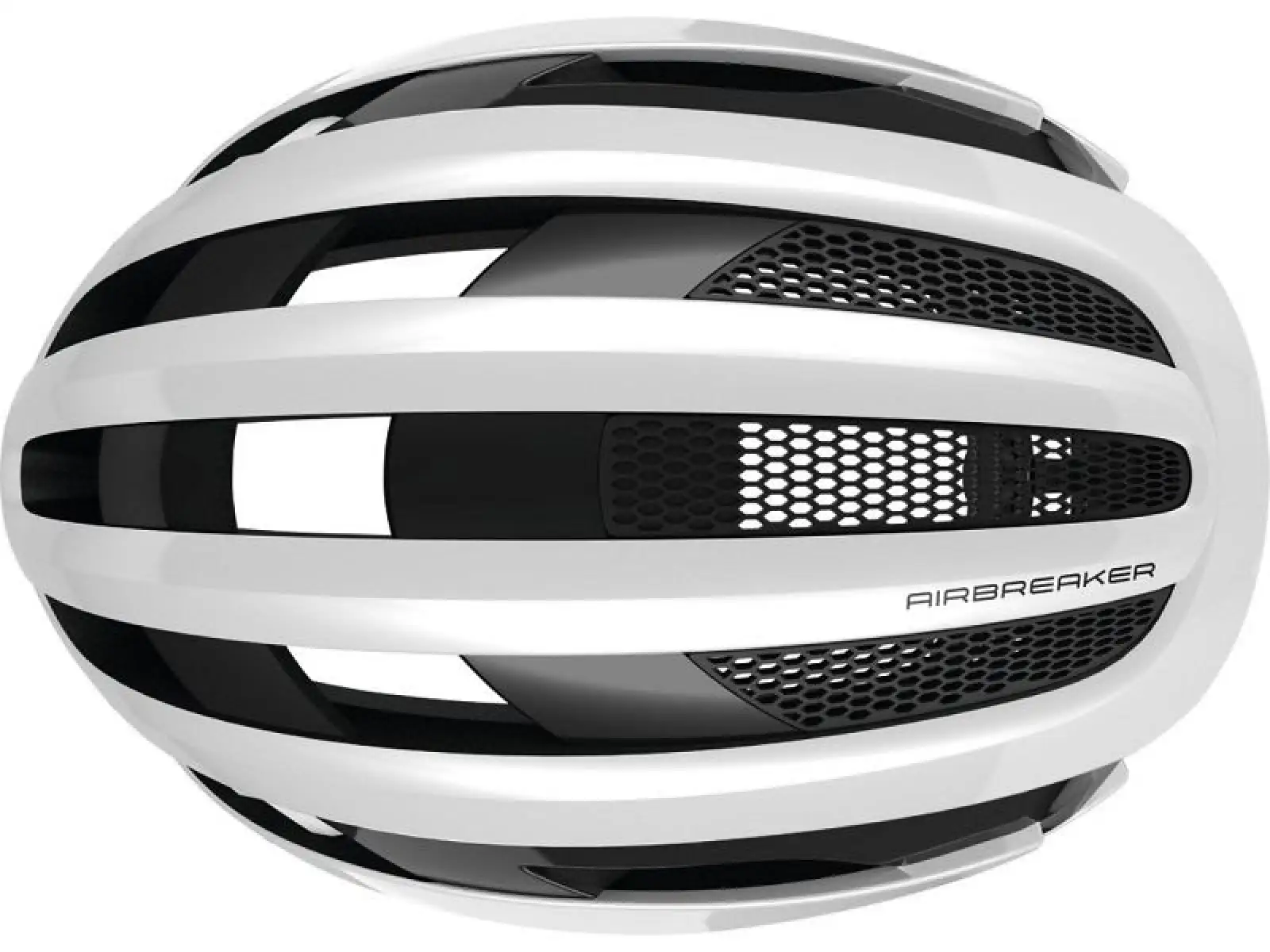 Abus AirBreaker cestná prilba Polar White Shiny