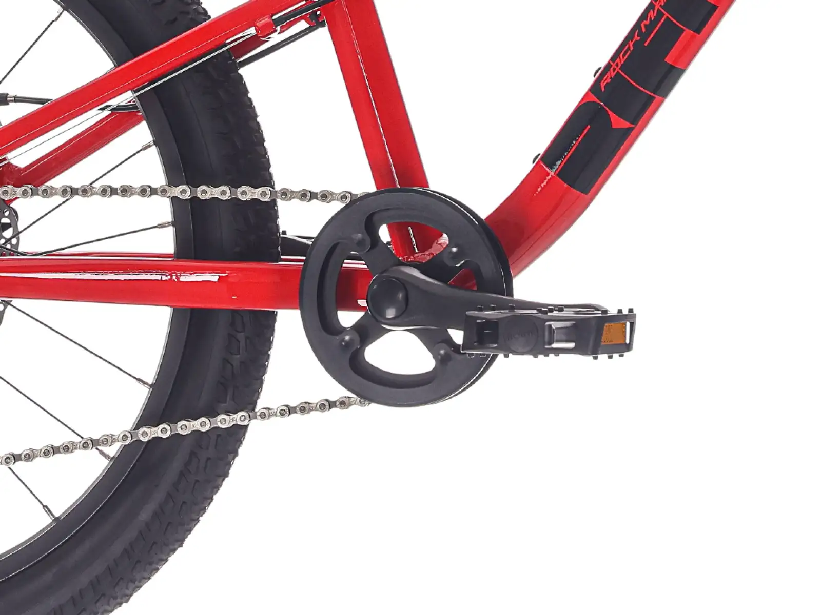 Rock Machine RIFF Tr 20 detský bicykel Gloss Fire Red