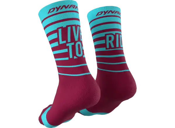 Športové ponožky Dynafit Live To Ride Marine Blue