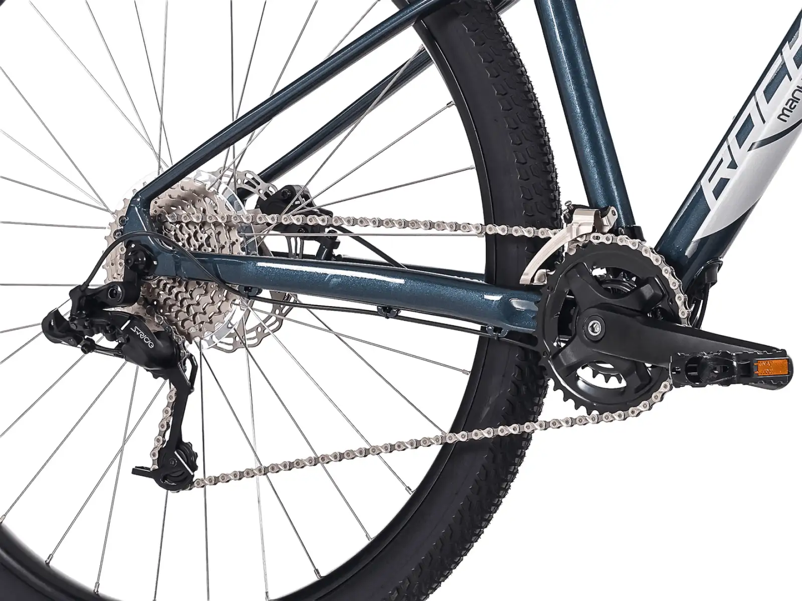 Rock Machine Manhattan 60 horský bicykel Gloss Deep Night Blue