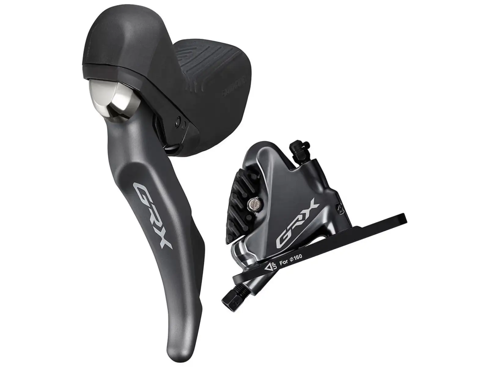 Shimano GRX ST-RX810+BR-RX810 predná kotúčová brzda a radenie 2sp.