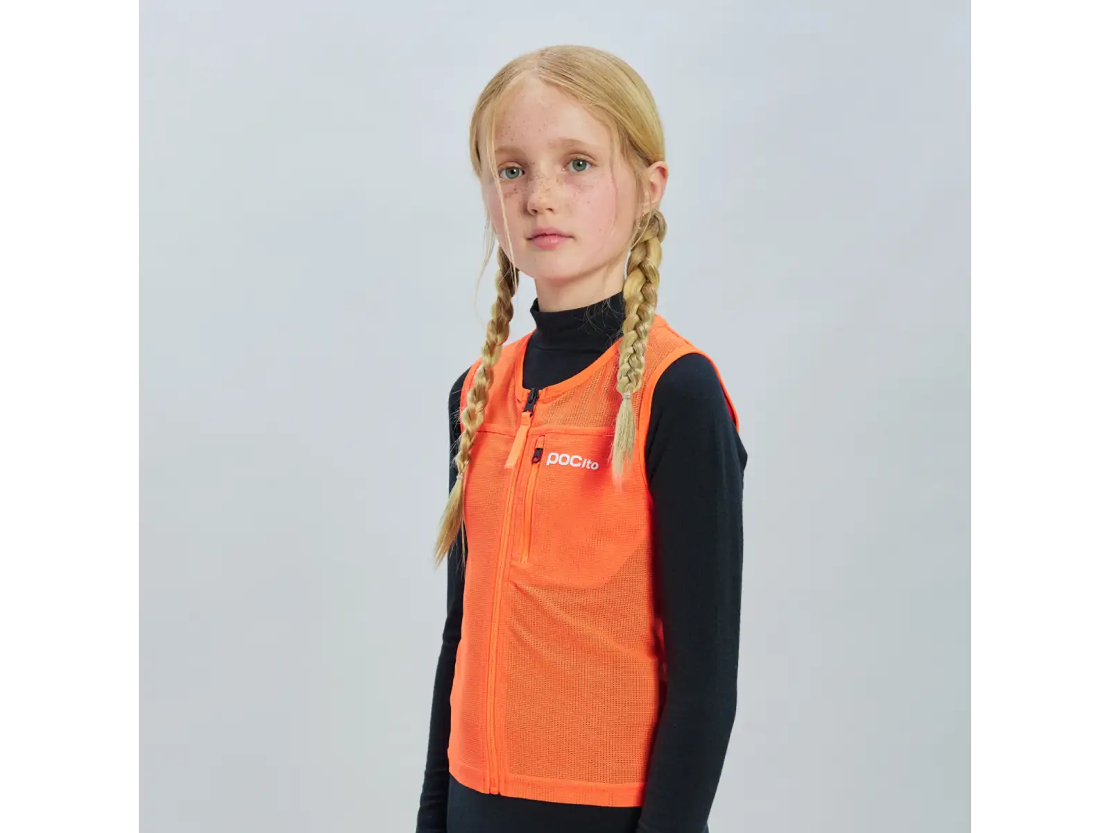 POC POCito VPD Air Vest chránič chrbtice Fluorescent Orange