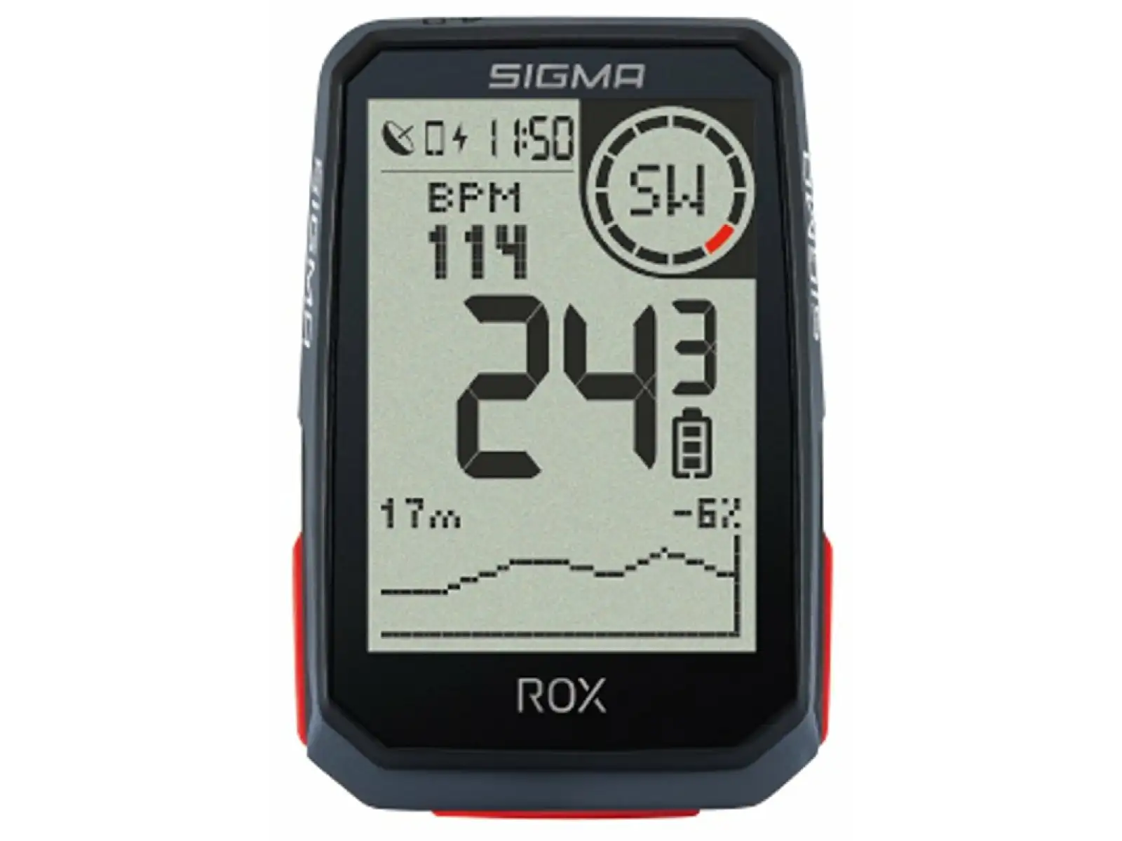 Sigma ROX 4.0 GPS počítač SET so senzormi čierny