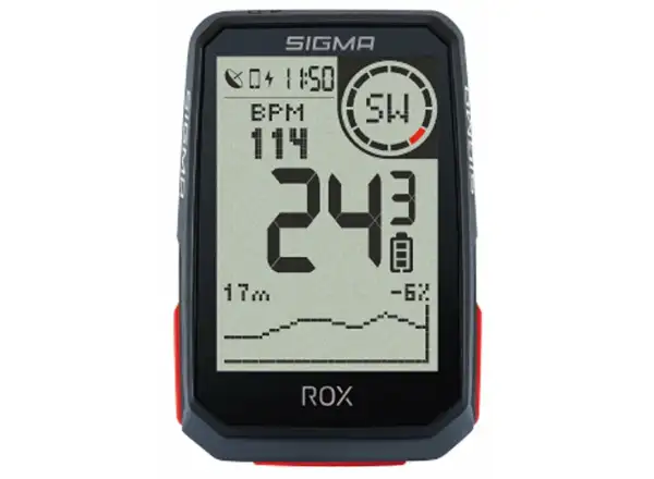 Sigma ROX 4.0 GPS počítač SET so senzormi čierny