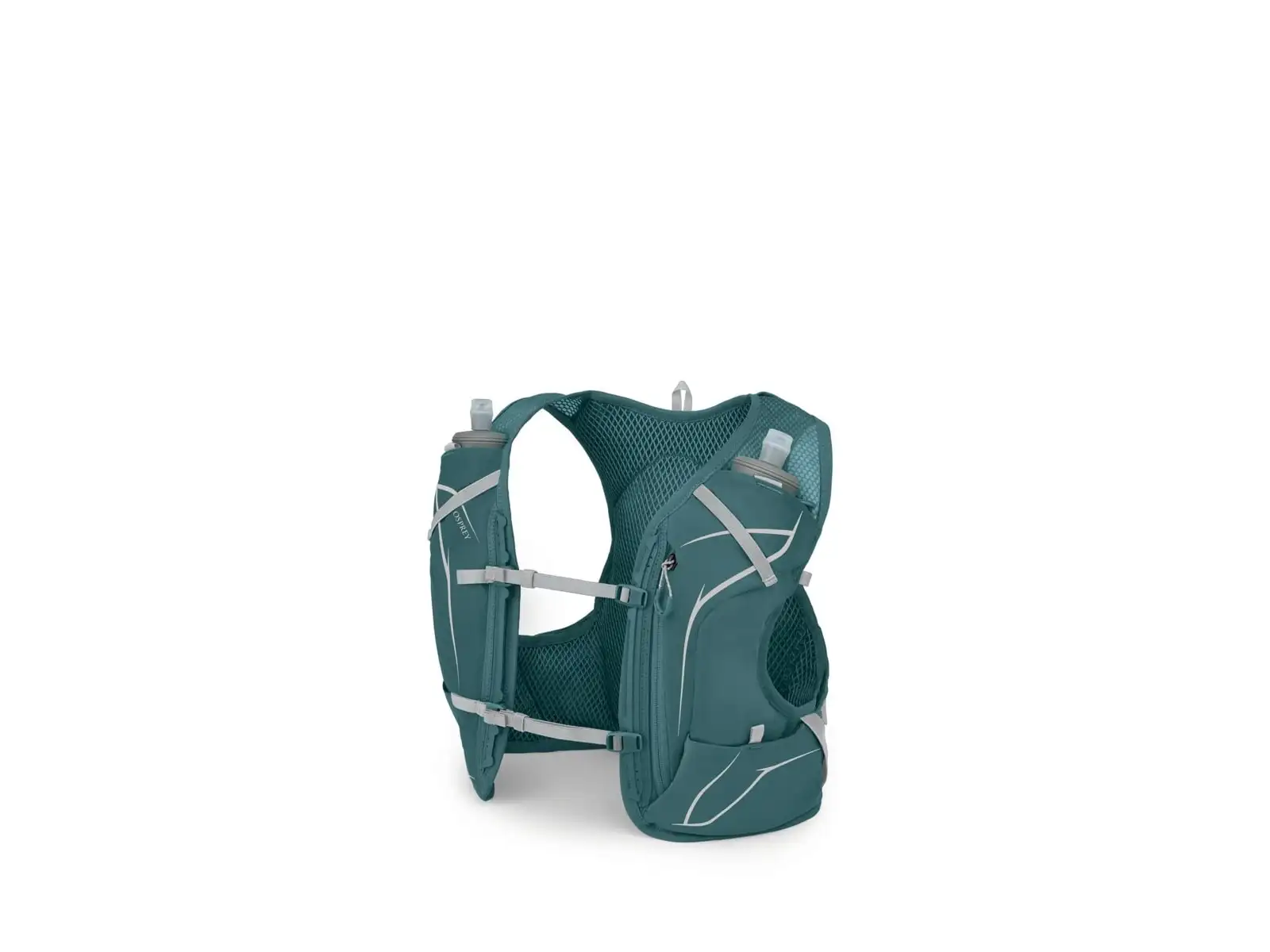 Osprey Dyna 1.5 vesta 1,5 l + 2x fľaša Hydraulics 0,5 l Cascade Blue/Silver Lining