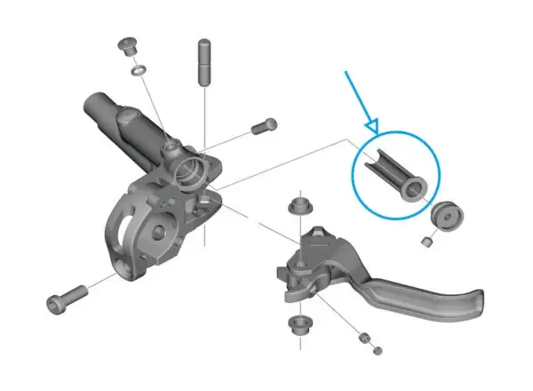 Shimano BL-M820 náhradný diel Saint membrána