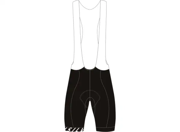 Silvini Gavia pánske šortky s laclom black/white