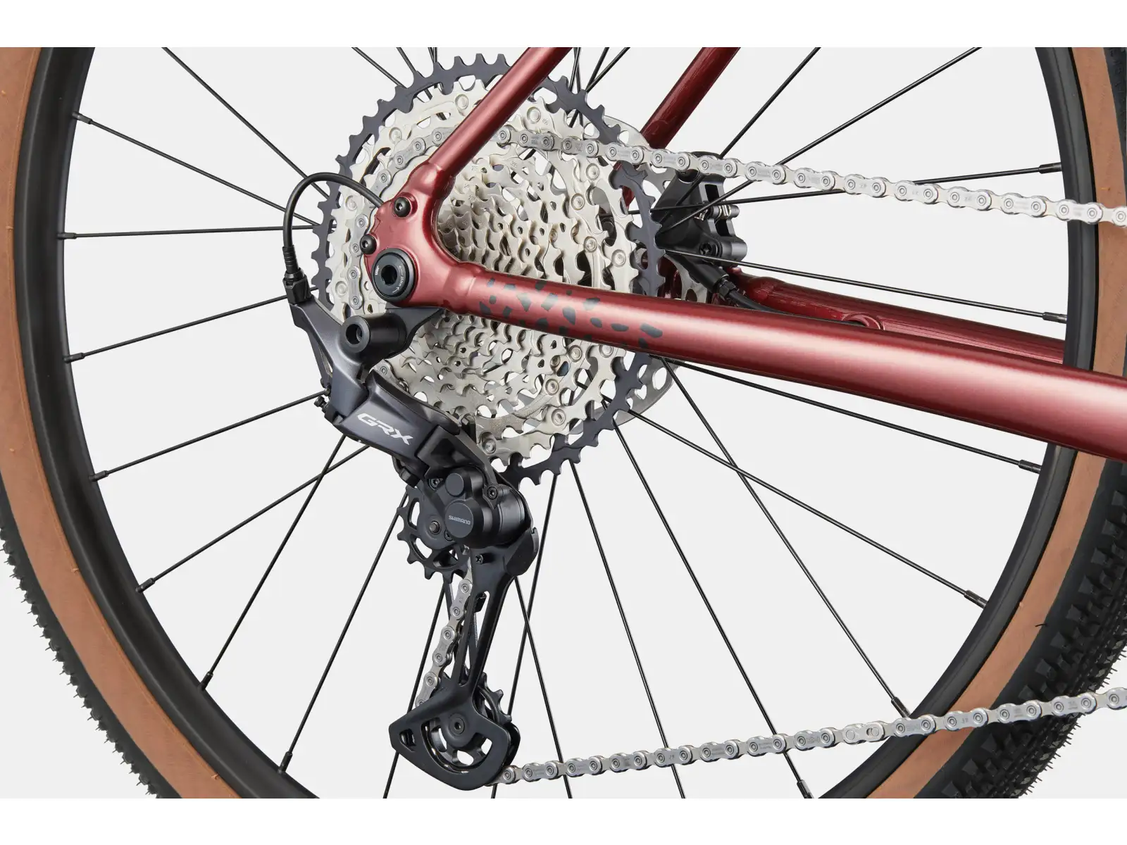 Cannondale Topstone CAAD 1 GRX 1X gravel bicykel Wine Red