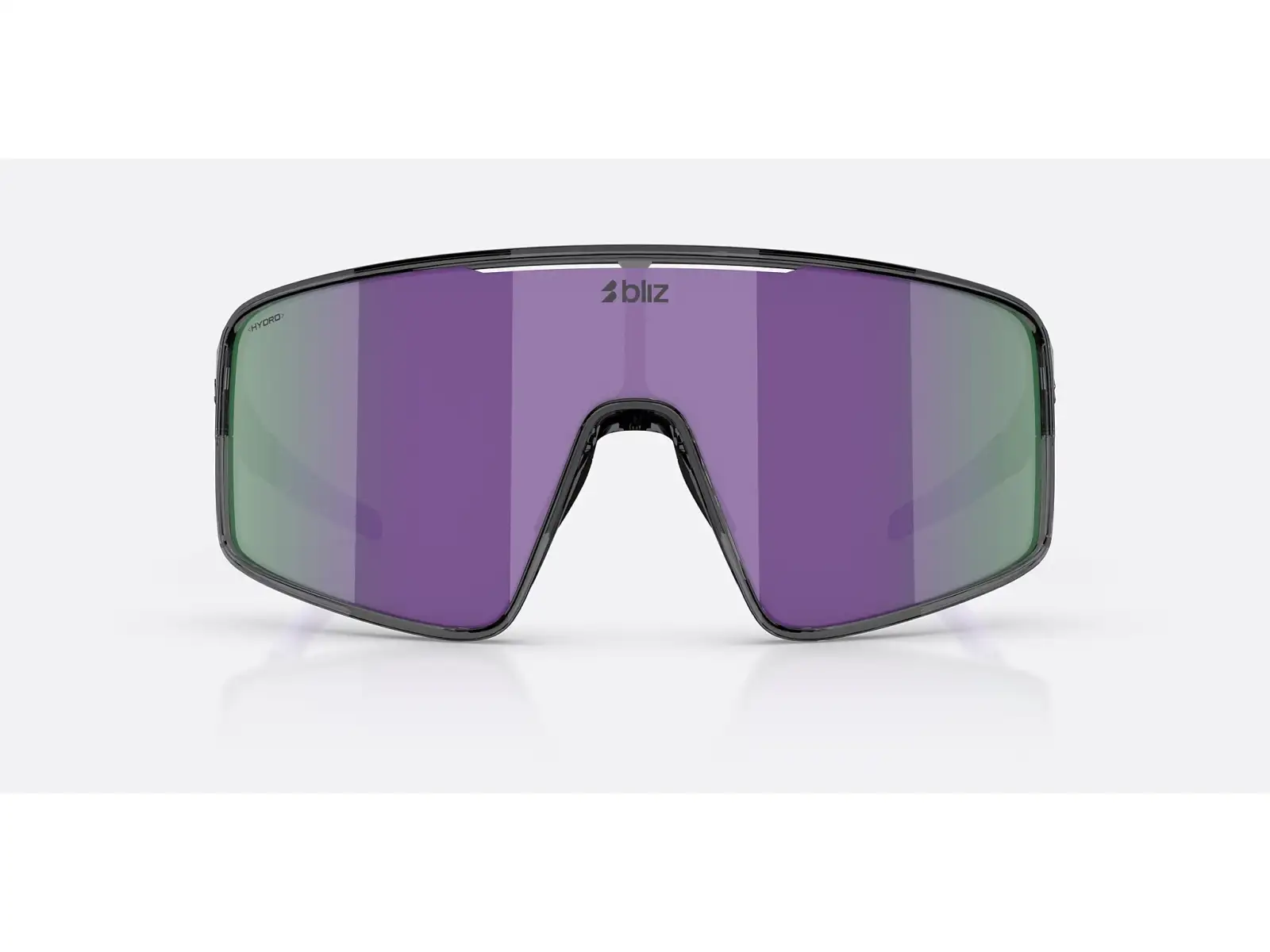Bliz P001s slnečné okuliare Crystal Black/Grey Purple Multi