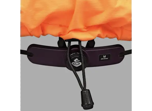 Grip Grab Waterproof pláštenka na prilbu Orange Hi-Vis