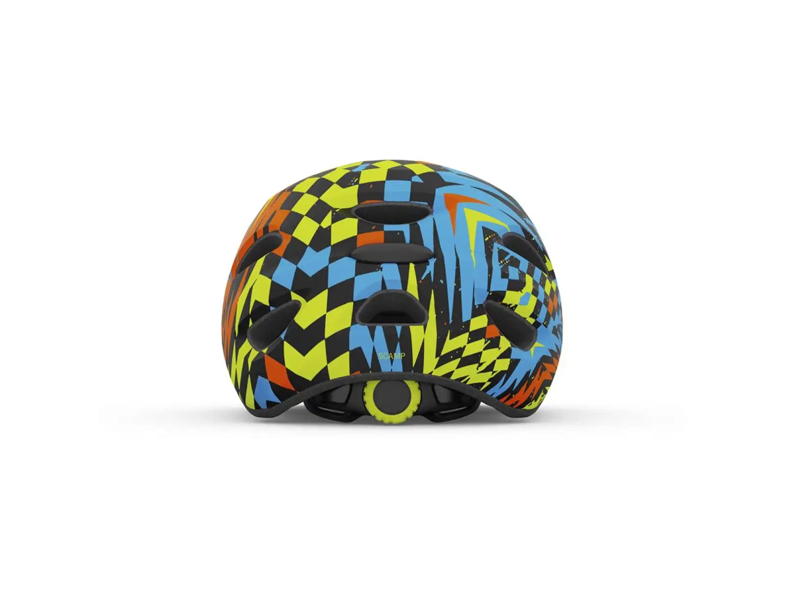 Giro Scamp Detská prilba Mat Black/Check Fade