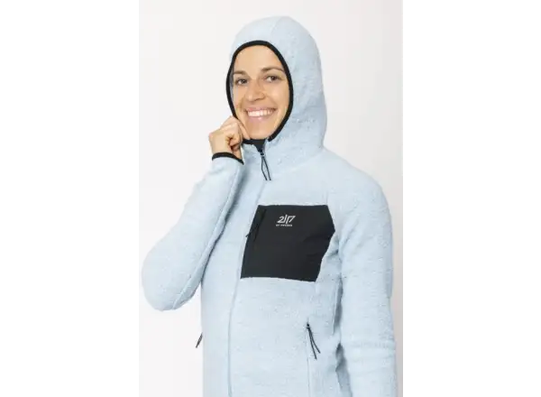 2117 of Sweden Skord dámska mikina s kapucňou Ice Blue
