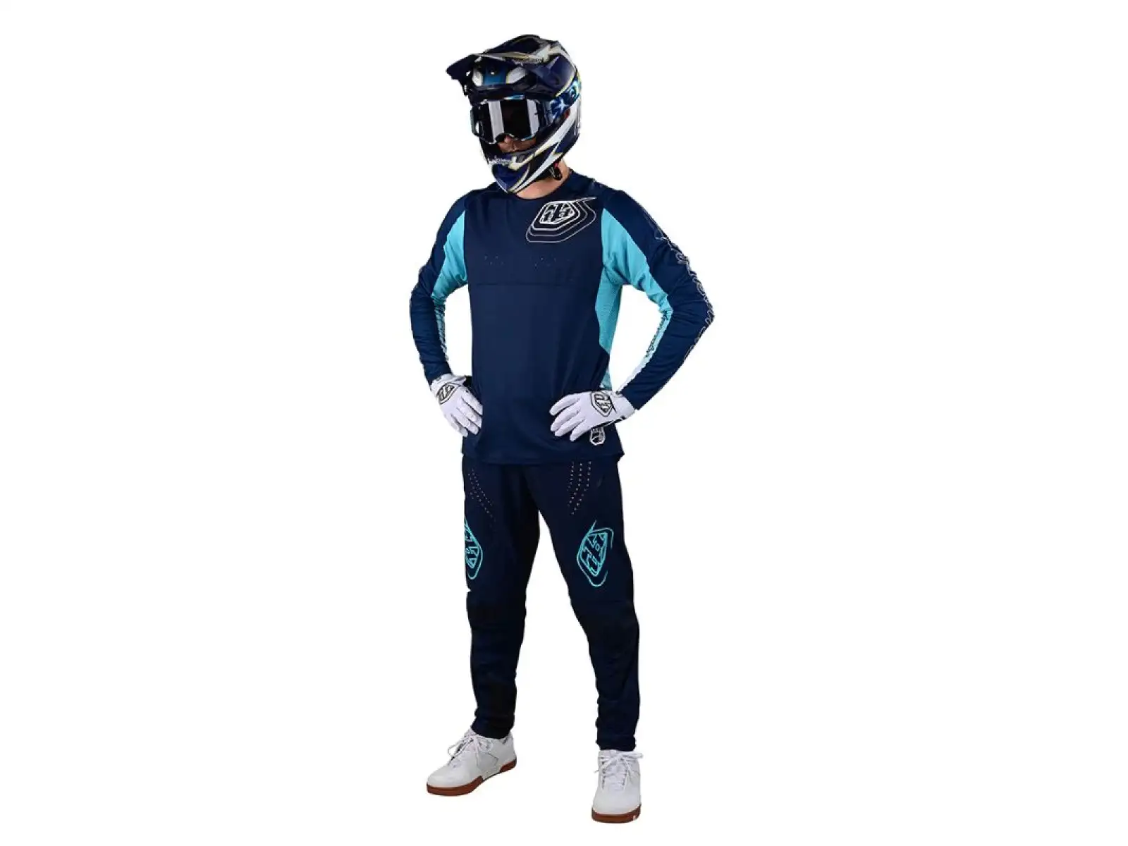 Troy Lee Designs Sprint pánsky dres s dlhým rukávom richter navy